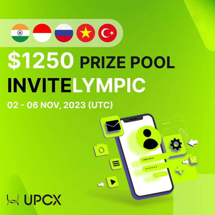 UPCX Launches Referral Contest with $1250 Prize Pool for Global Local Telegram Communities