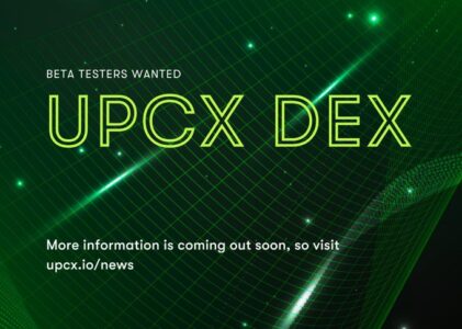 UPCX Plans to Recruit Test Users for “UPCX DEX”