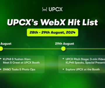 UPCX Becomes Platinum Sponsor of WebX2024, Showcasing Innovative Payment Solutions in Tokyo