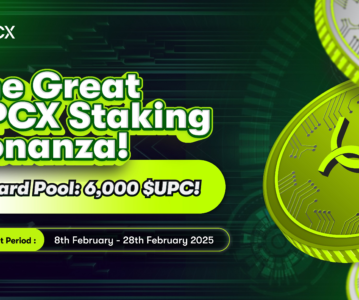 UPCX February Staking Airdrop Event Grandly Launched: Co-Creating the Future of Efficient Payments