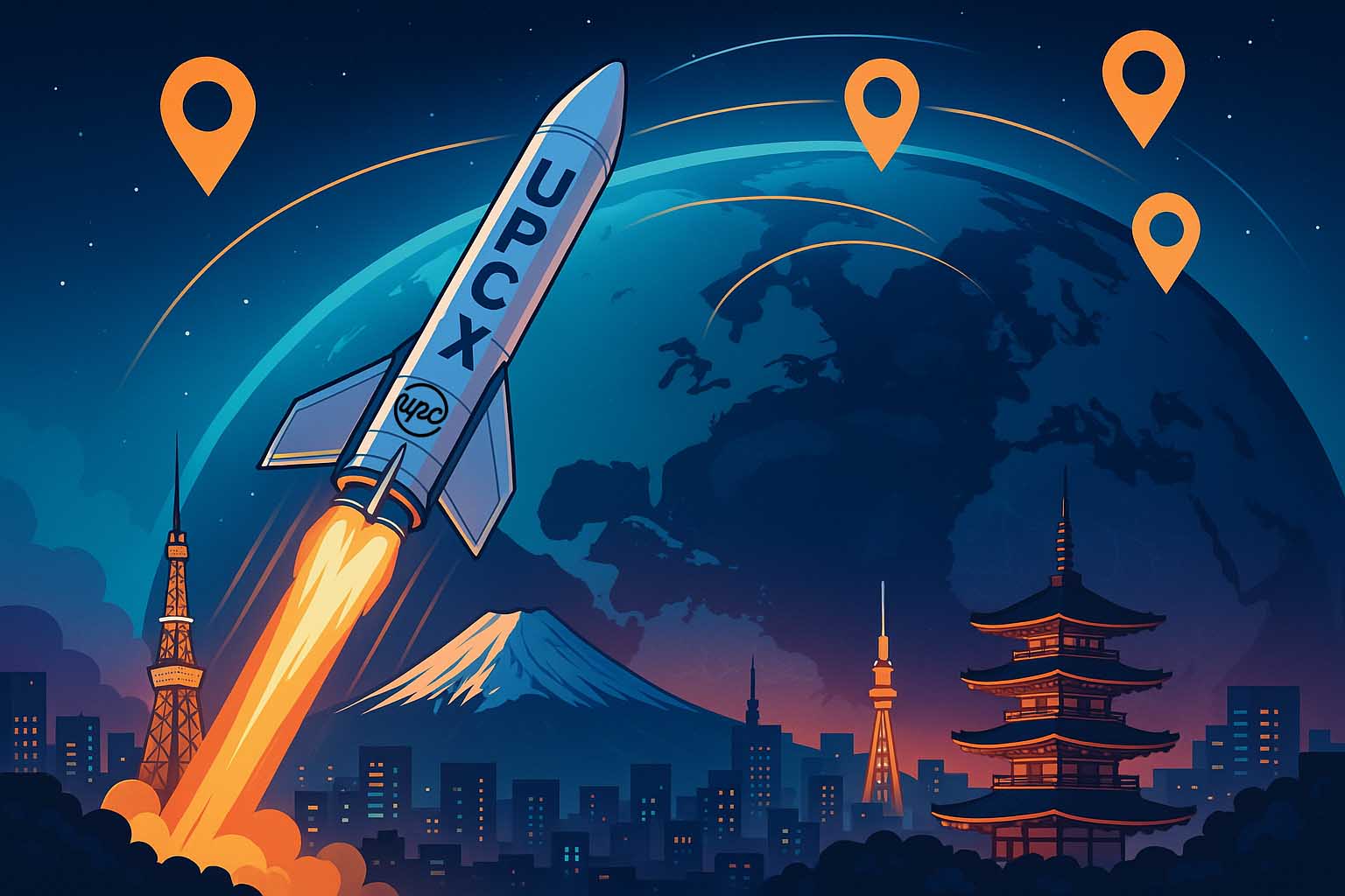 UPCX Takes Off from Japan: Which Global Markets Are Its Next Destinations?