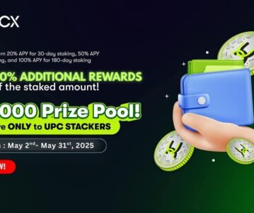 UPCX Staking Airdrop (May 2025): Building the Future of Payments with the Community